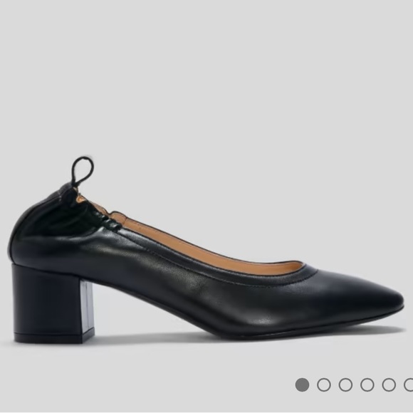 Everlane Shoes - Everlane Black Italian Day Heel Size 8.5 (scratched and signs of wear)